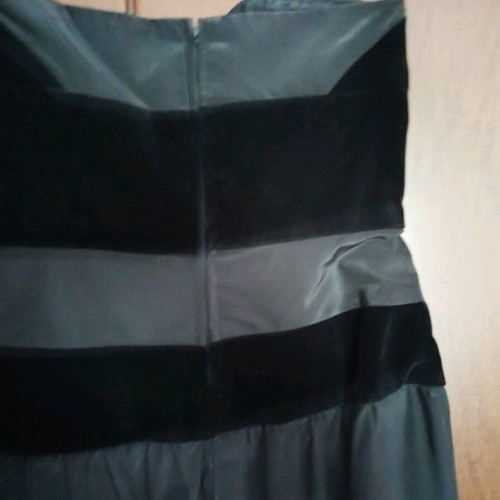Vintage evening dress Mara Martini used, black, size L