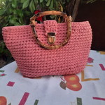 Handmade knitted bag new