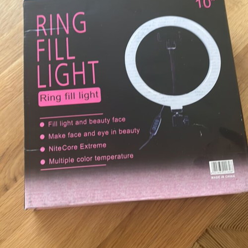 Ring light new in box, unused