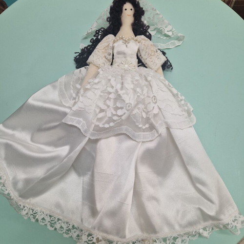 Handmade bride doll new