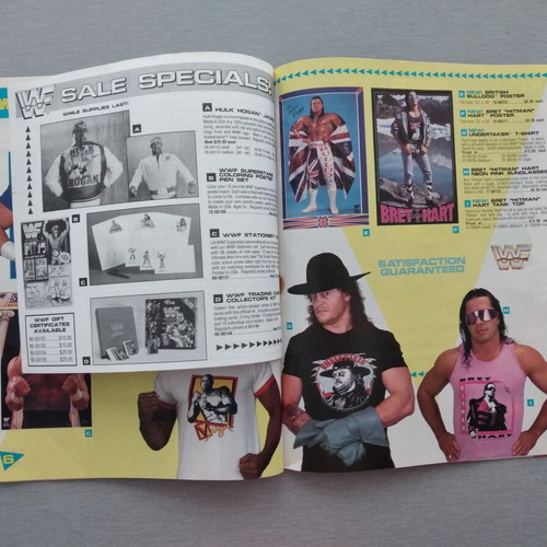 WWF/WWE Royal Rumble 1992 Official Souvenir Edition Program