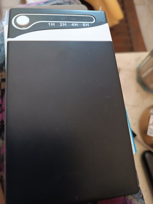 Cigarette box with timer for smoking cessation, like new, USB charging