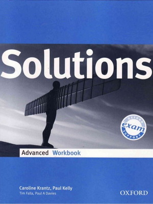 Βιβλία αγγλικών Solutions Advanced Workbook ολοκαίνουργιο