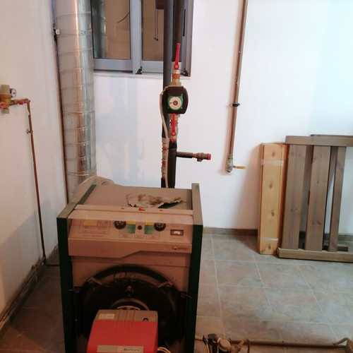 Master Cast Iron Boiler F-204 used with Wilo TOP-S 30/7 circulator