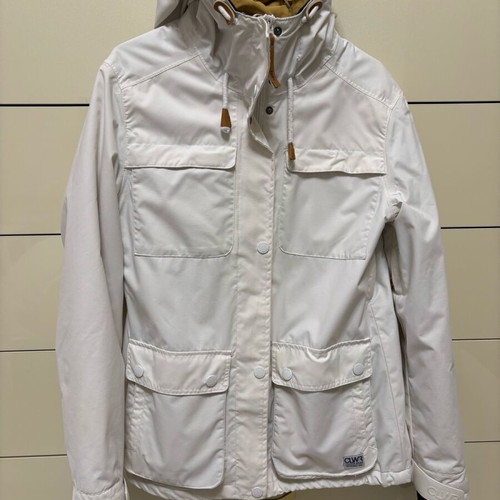 Colour Wear ski jacket like new, white, size M