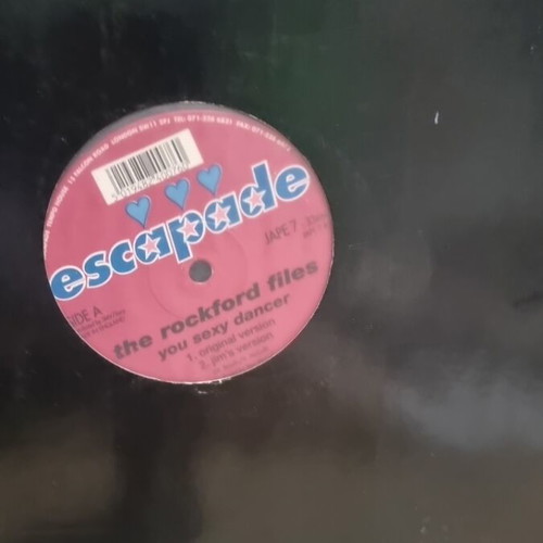 Escapade The Rockford Files vinyl used