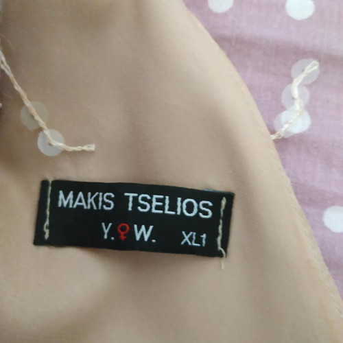 Makis Tselios women's dress like new, beige, size XL