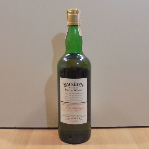 The Real Mackenzie Scotch Whisky old sealed bottle 750ml like new