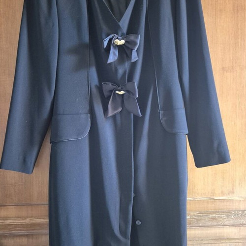 Women's dress used, black, size 46