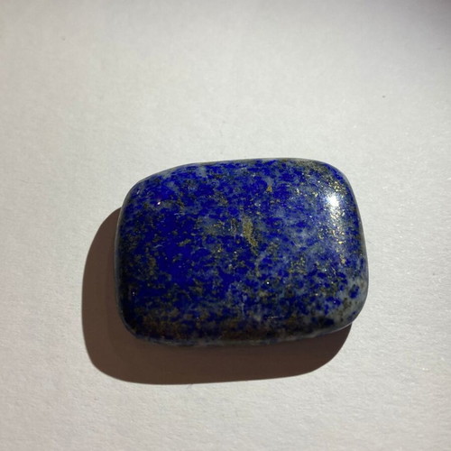 Lapis Lazuli rectangular cushion natural polished stone