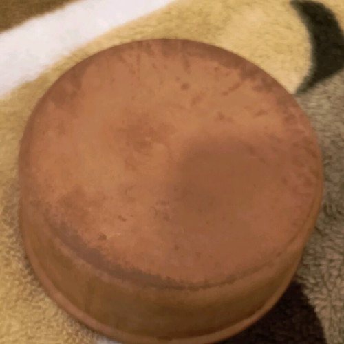 Ceramic bowl used, ideal for oven and candle holder