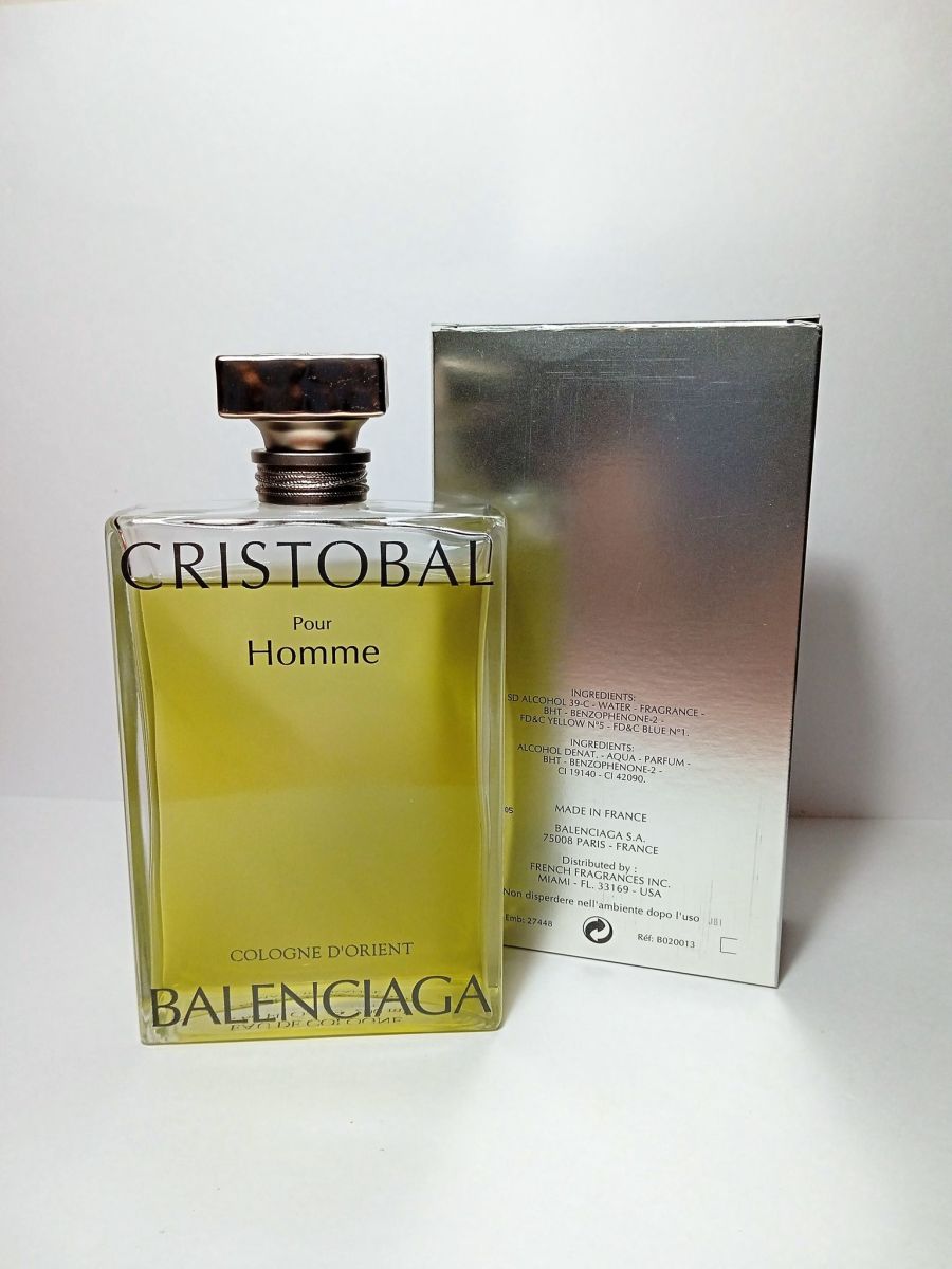 Balenciaga cristobal pour sales homme