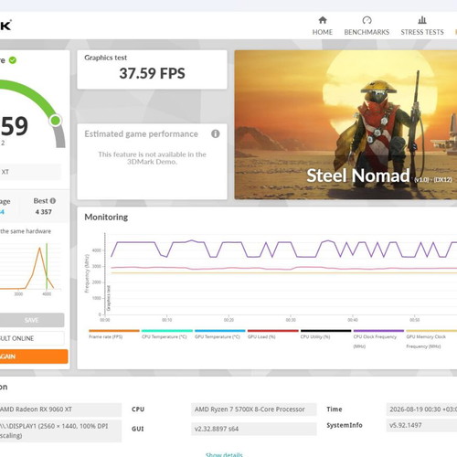 Sapphire Pulse AMD Radeon RX 9060 XT 8GB graphics card