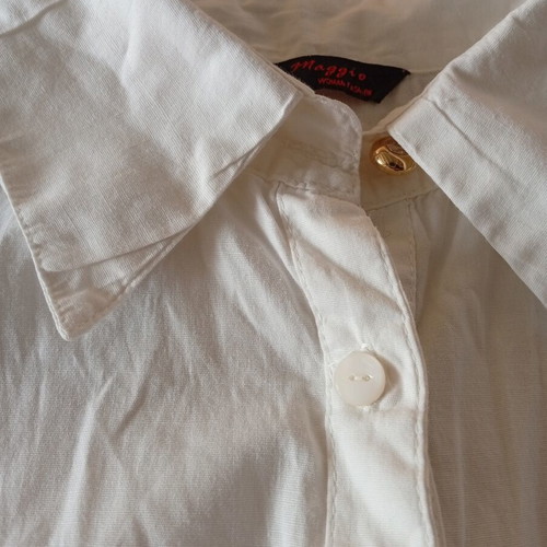 Magic Woman White Cotton Shirt Large like new