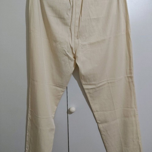 Women's pants new, size 44, cream color