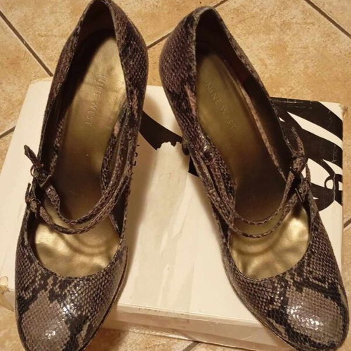 Nine West pumps used, size 40, black and brown