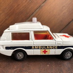Corgi Toys Vigilant Range Rover Ambulance used, Whizzwheels series 1970s