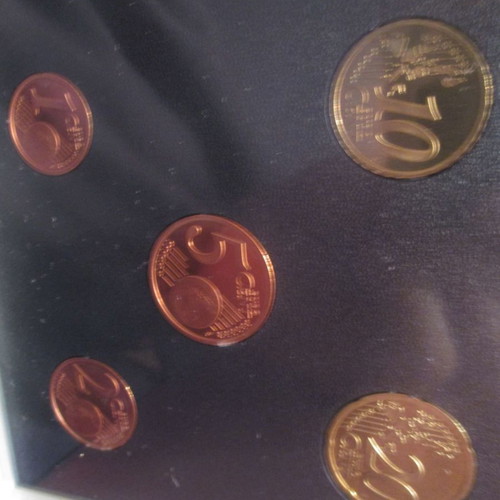 France 2002 euro proof set like new