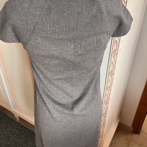 Dress S.Oliver gray like new, with pockets, size S