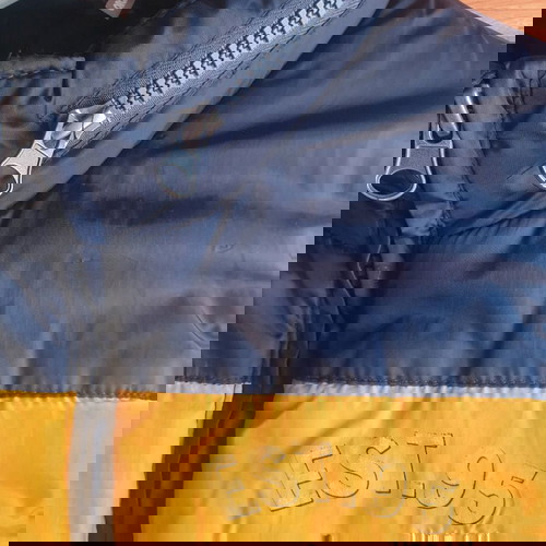 Orchestra sleeveless vest used for boys 10-12 years blue with yellow