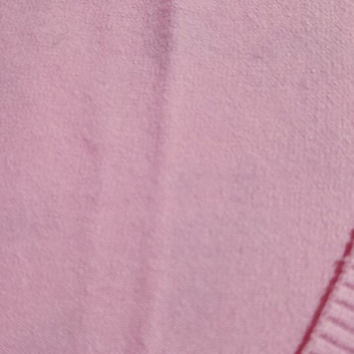 Vintage knitted pink sweater with V-neck