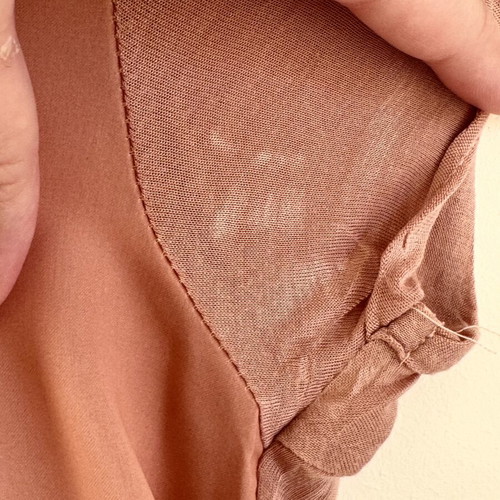 Maison Scotch Pink Modal Blouse Top Size M Like New