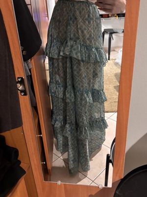 Vassia Kostara maxi skirt like new, size M, blue