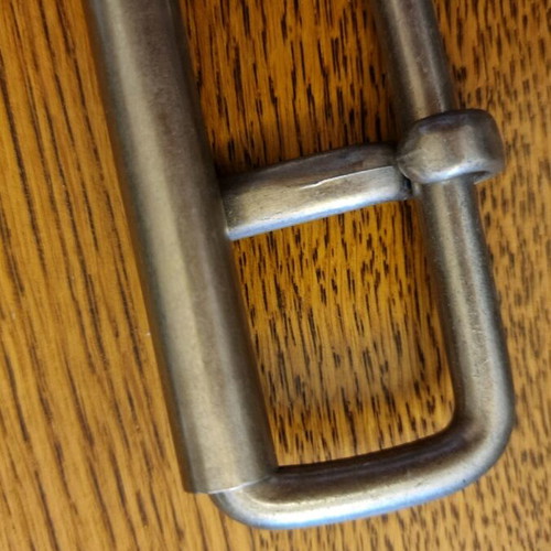 Metal buckle like new, silver