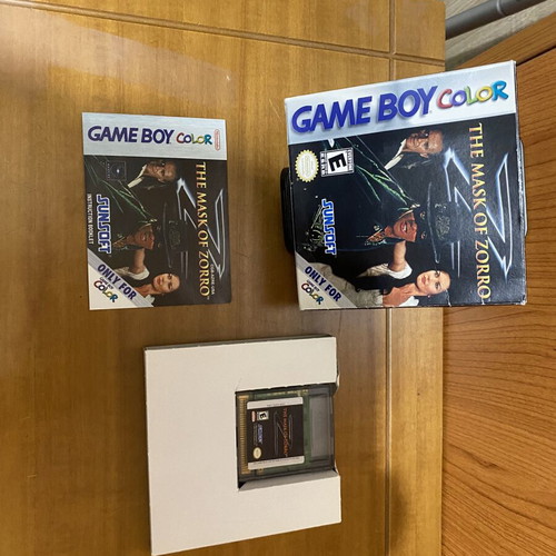 The Mask of Zorro Game Boy Color game