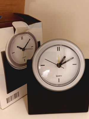 Table Clock Quartz with Alarm New in Box