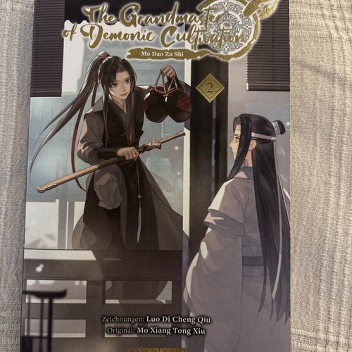 The Grandmaster of Demonic Cultivation volumes 1-3 like new