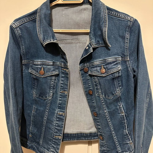 Lynne denim jacket used, size Small, blue