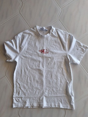 Bershka x Hot Stuff Graphic T-Shirt size S like new, white