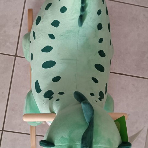 Classic World Wooden Rocking Dinosaur New
