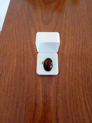 Adjustable ring like new, silver