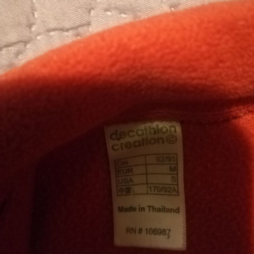 Quechua women's technical fleece like new, pink, size M