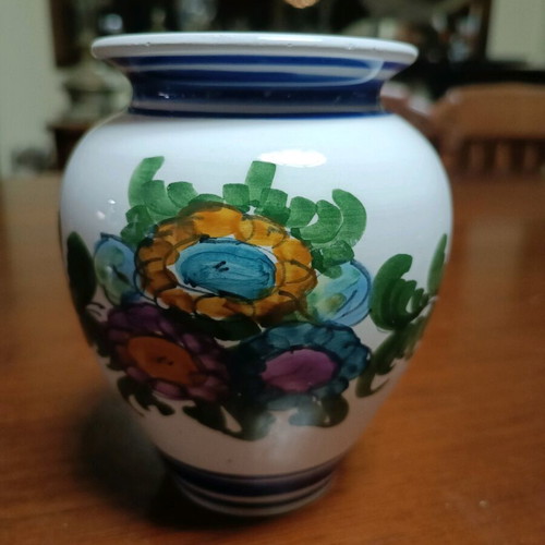 Skyrian handmade vases 14 cm height like new