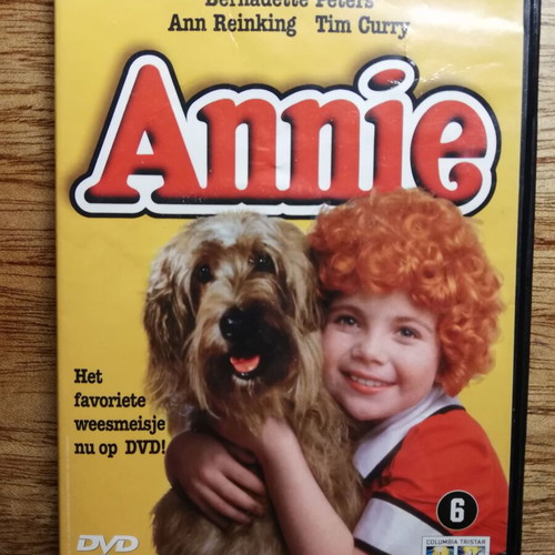 Annie DVD used with Greek subtitles