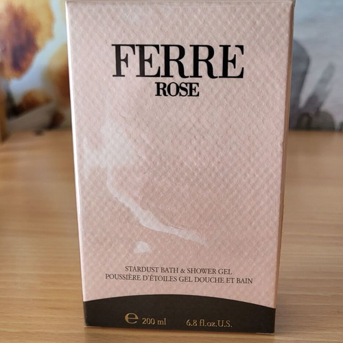 Gianfranco Ferre rose shower gel new 200ml with rose scent