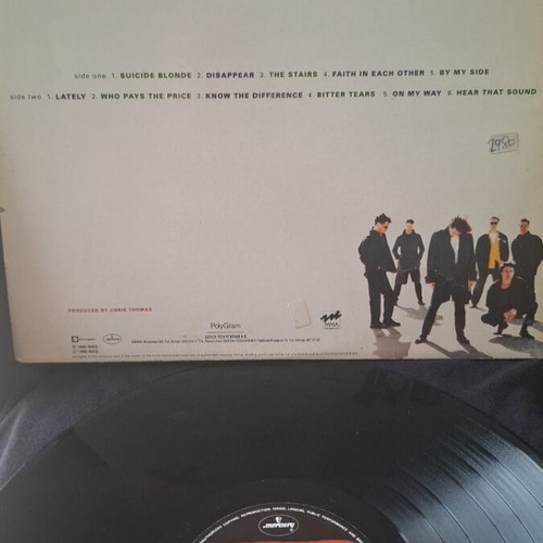 INXS X vinyl record used, pop