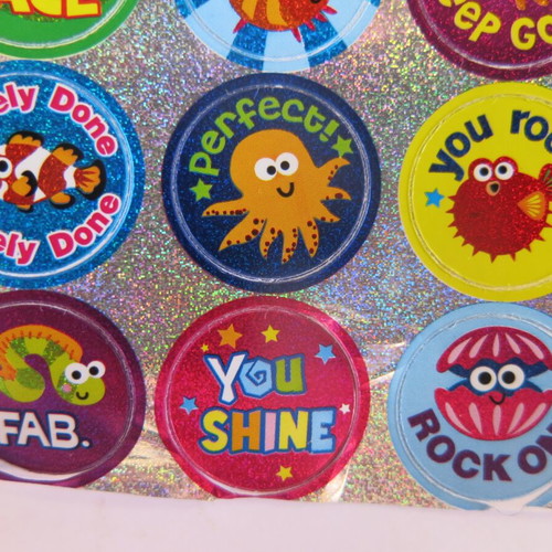 Reward stickers like new, 1 sheet