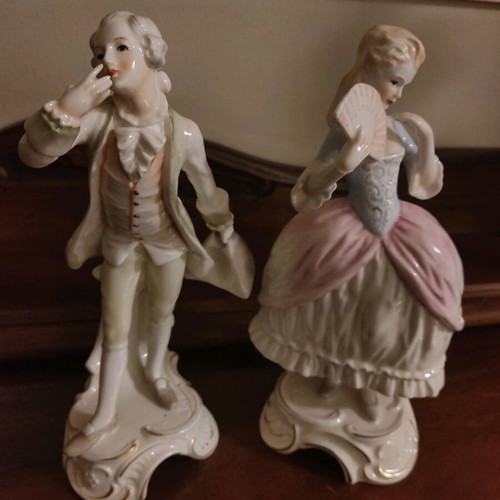 Colonial Man and Colonial Lady figures new, Gerhard Bochmann