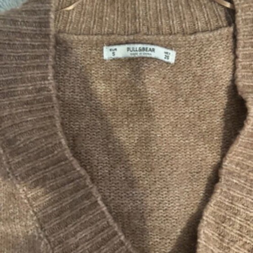 Pull & Bear pullover like new, beige brown, size S