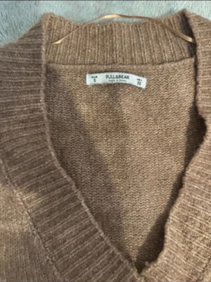 Pull & Bear pullover like new, beige brown, size S