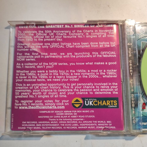 Now That's What I Call Music 50 CD like new, pop, 2 discs