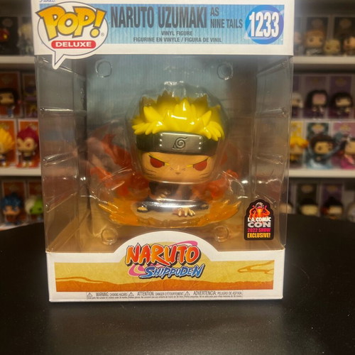 Funko Pop Deluxe Naruto as Nine Tails 1233 LACC 2022 like new