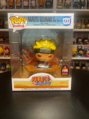 Funko Pop Deluxe Naruto as Nine Tails 1233 LACC 2022 like new