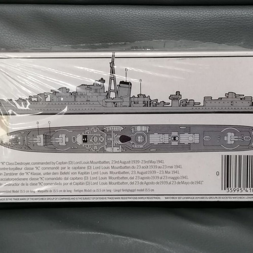 Matchbox HMS Kelly model kit like new