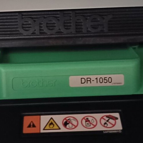 Brother DCP-1610W Black and White Laser Multifunction Printer like new