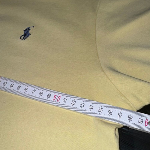Polo Ralph Lauren yellow polo shirt size L used, custom fit